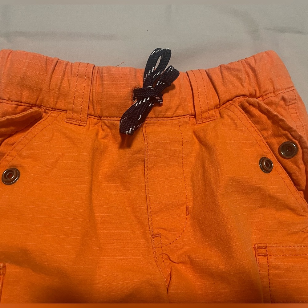 Polo by Ralph Lauren Vibrant Orange Boys Cargo Shorts Size 5 - Picture 5 of 5